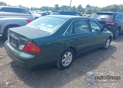 2000 Toyota Avalon Xl z USA, uszkodzony, nr VIN 4T1BF28B5YU031611